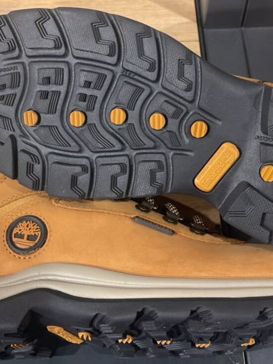 TIMBERLAND MEN\'S WHITE LEDGE WATERPROOF MID HIKING BOOT WHEAT NUBUCK 114176-231